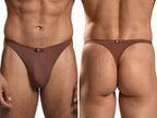 Xtremen Sleek Microfiber Thongs - Chocolate