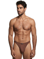 Xtremen Sleek Microfiber Thongs - Chocolate