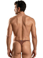 Xtremen Sleek Microfiber Thongs - Chocolate