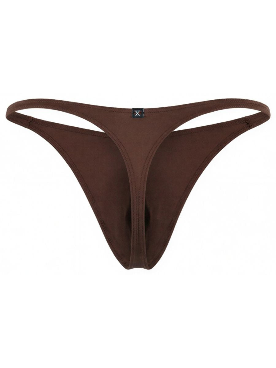 Xtremen Sleek Microfiber Thongs - Chocolate