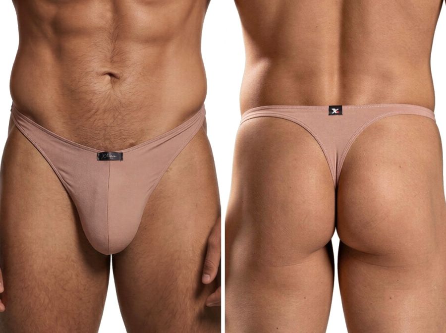 Xtremen Sleek Microfiber Thongs - Khaki