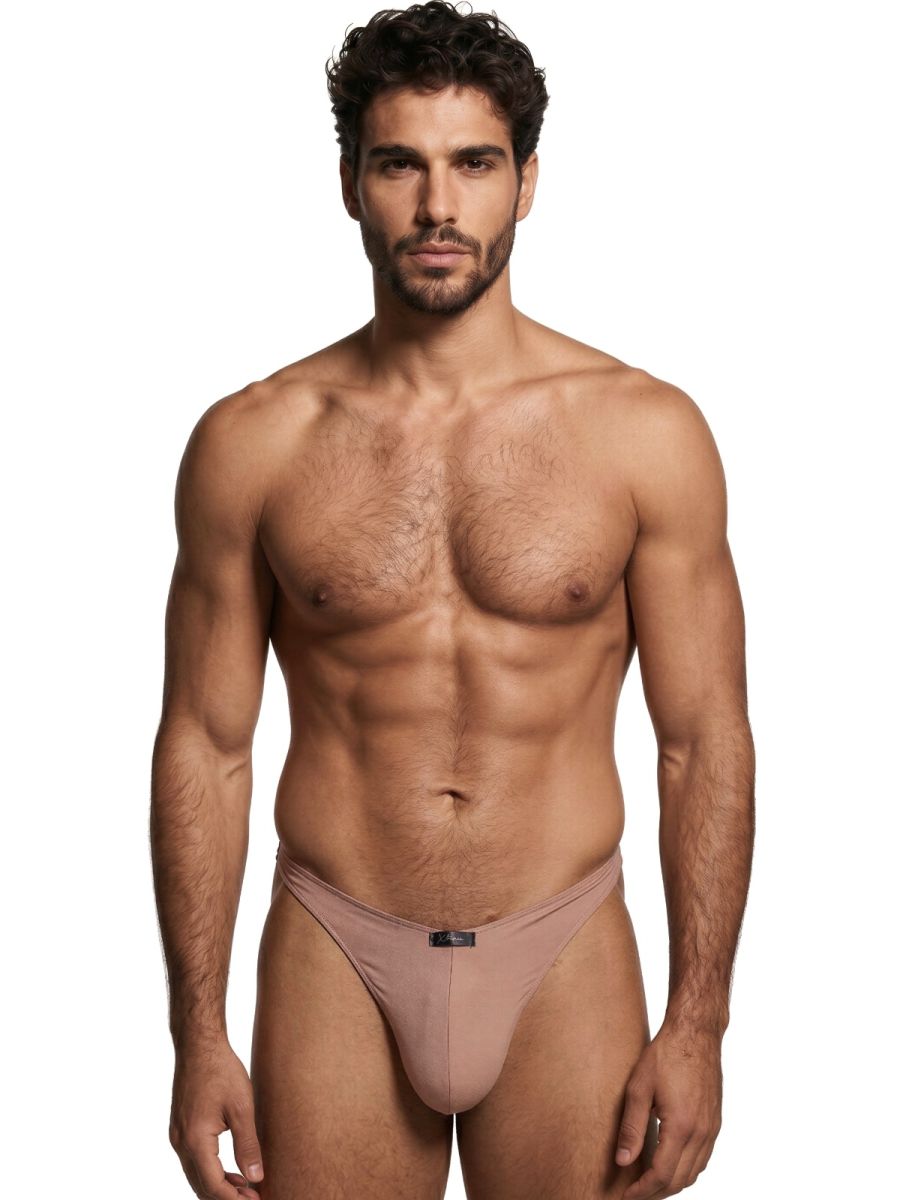 Xtremen Sleek Microfiber Thongs - Khaki