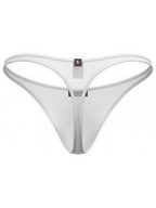Xtremen Sleek Microfiber Low-Rise Thongs - White