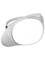 Xtremen Sleek Microfiber Low-Rise Thongs - White