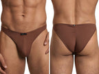 Xtremen Sleek Microfiber Bikini - Chocolate