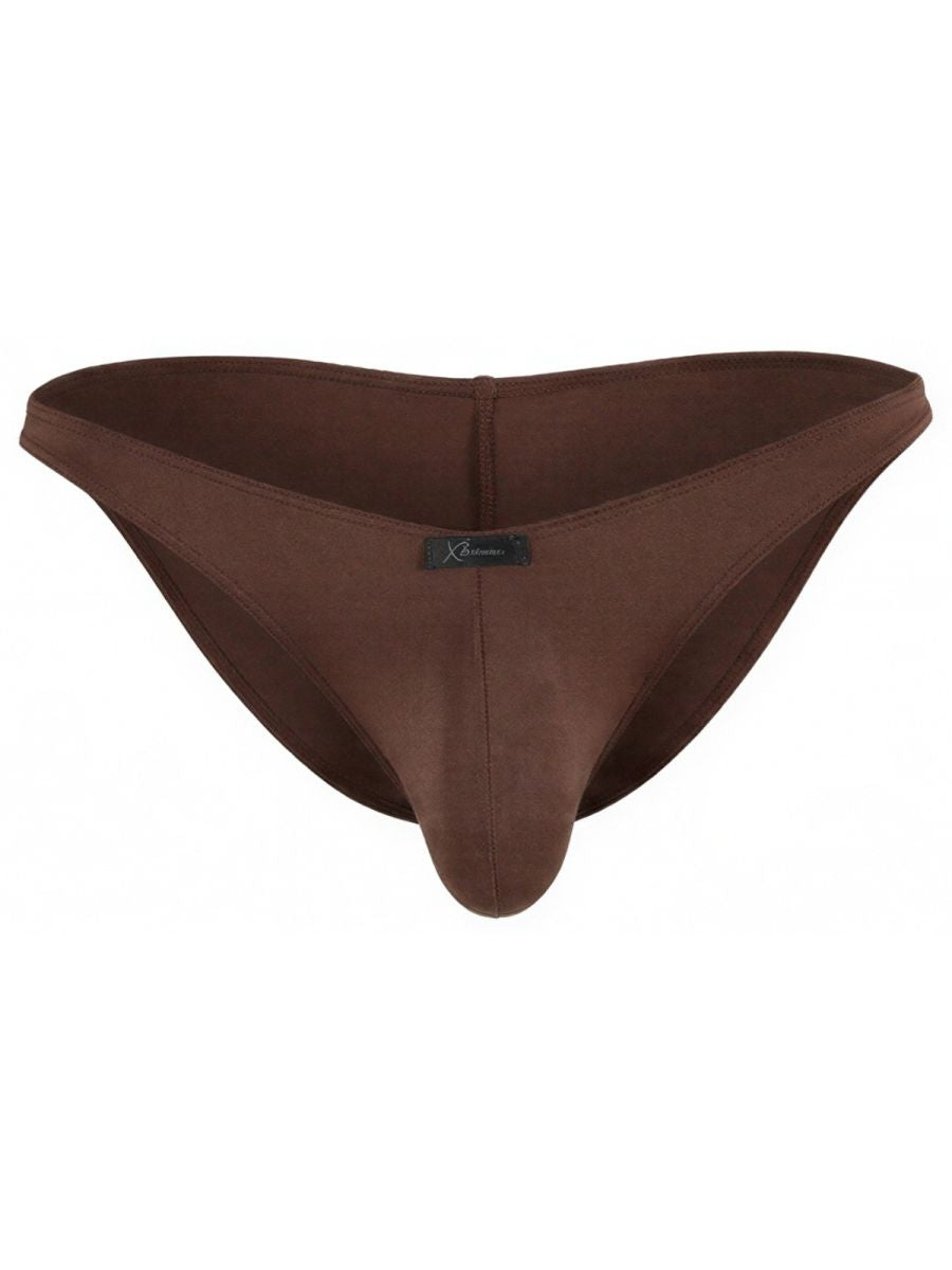 Xtremen Sleek Microfiber Bikini - Chocolate