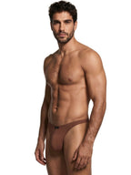 Xtremen Sleek Microfiber Bikini - Chocolate