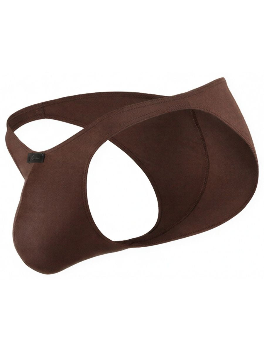 Xtremen Sleek Microfiber Bikini - Chocolate