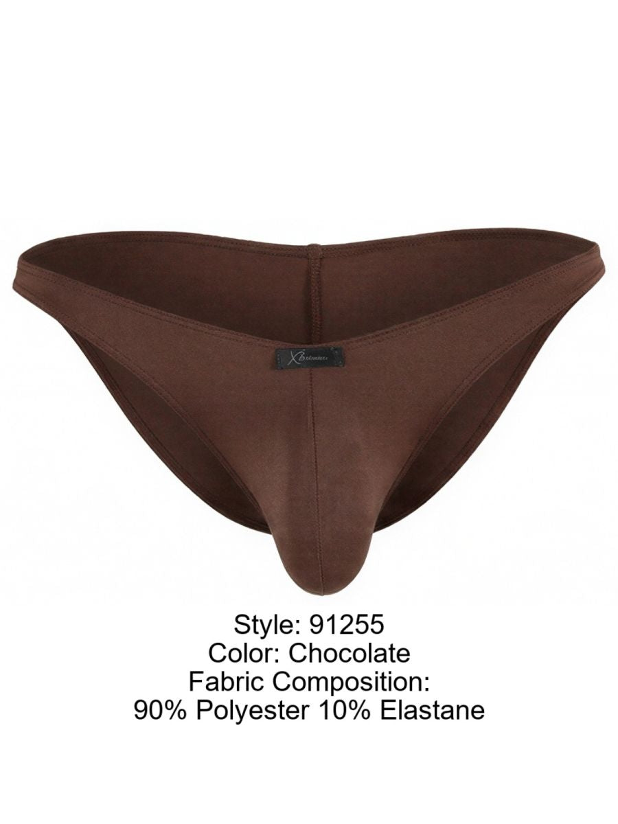 Xtremen Sleek Microfiber Bikini - Chocolate