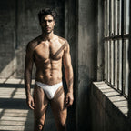 Xtremen Sleek Silky Microfiber Bikini - White