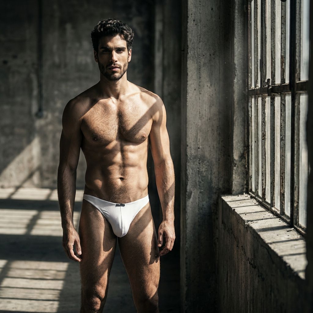 Xtremen Sleek Silky Microfiber Bikini - White