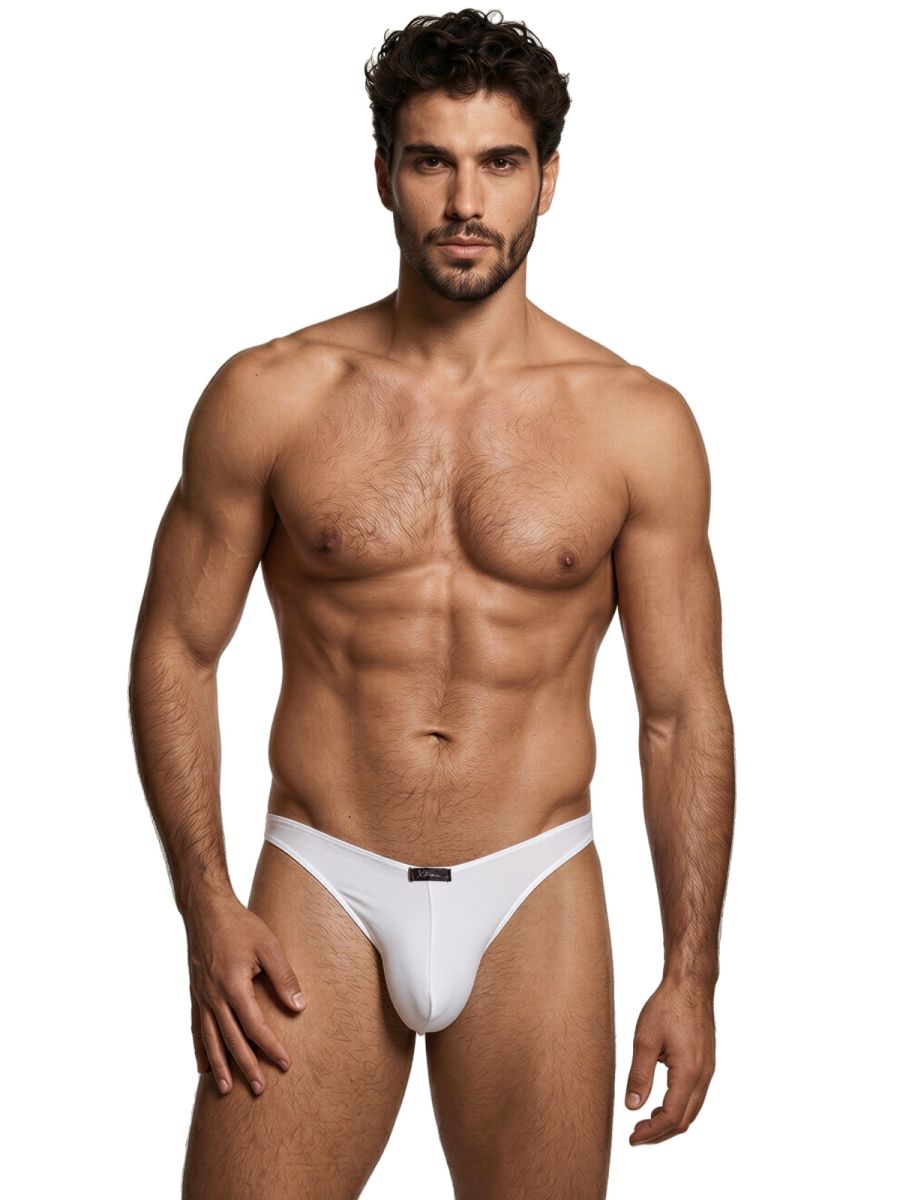 Xtremen Sleek Silky Microfiber Bikini - White