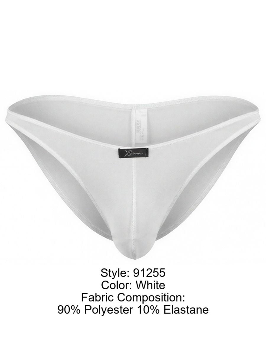 Xtremen Sleek Silky Microfiber Bikini - White