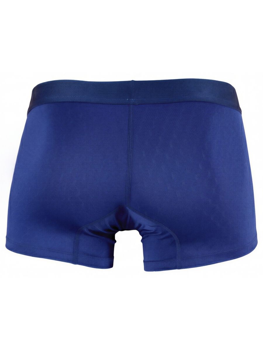 Xtremen Sleek Microfiber Boxer Briefs - Dark Blue
