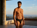 Xtremen Sleek Microfiber Comfort Thongs - Black