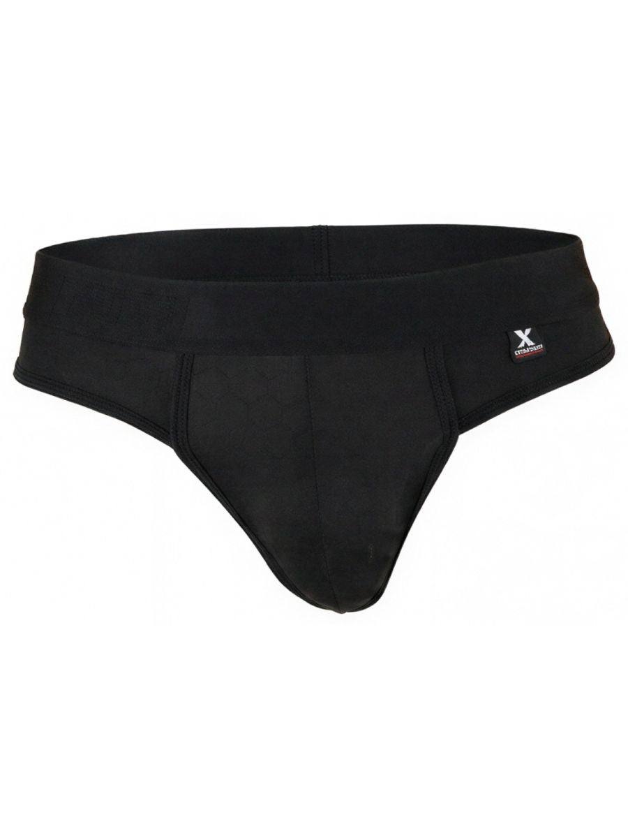Xtremen Sleek Microfiber Comfort Thongs - Black