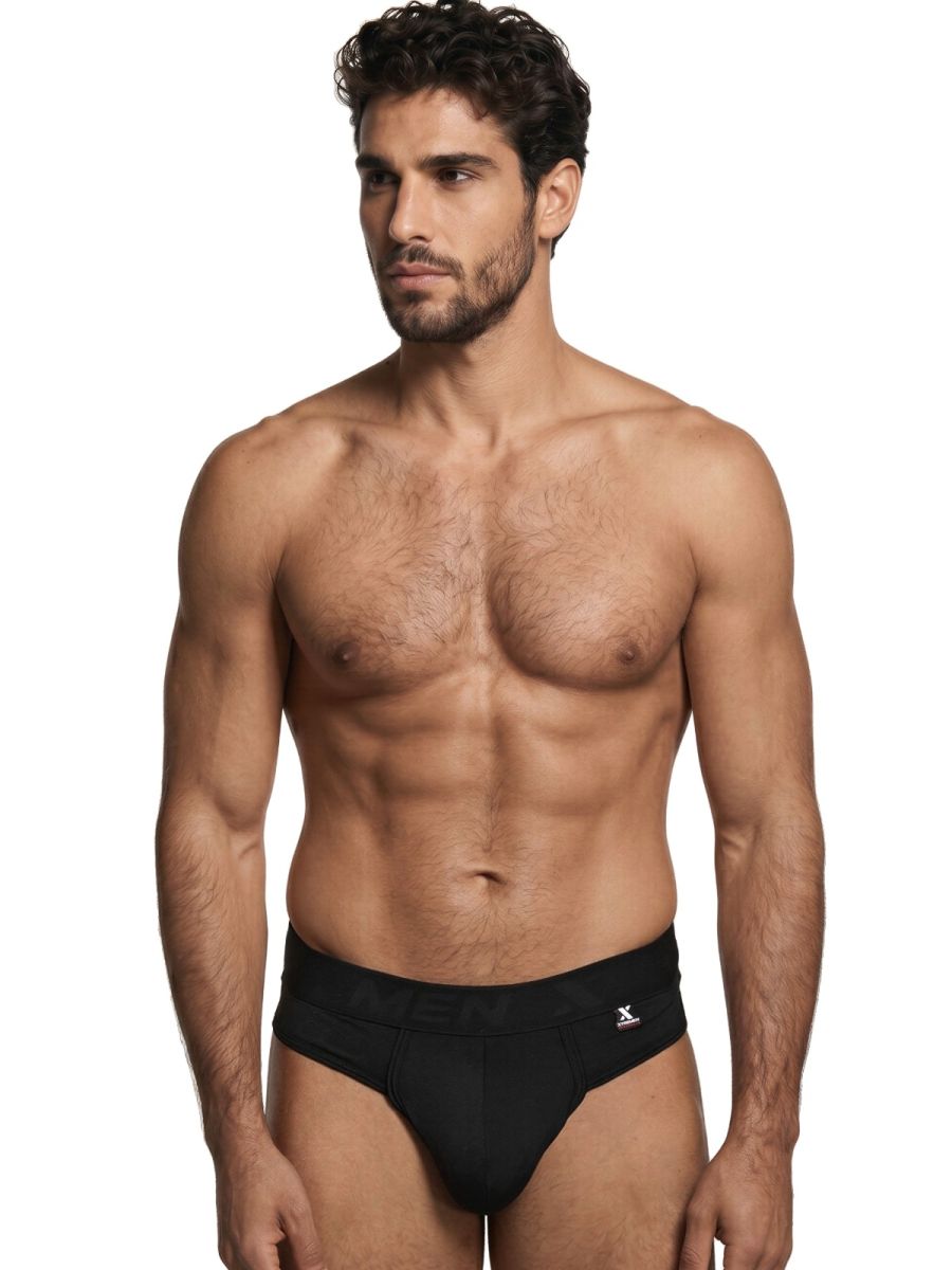 Xtremen Sleek Microfiber Comfort Thongs - Black