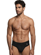 Xtremen Sleek Microfiber Comfort Thongs - Black