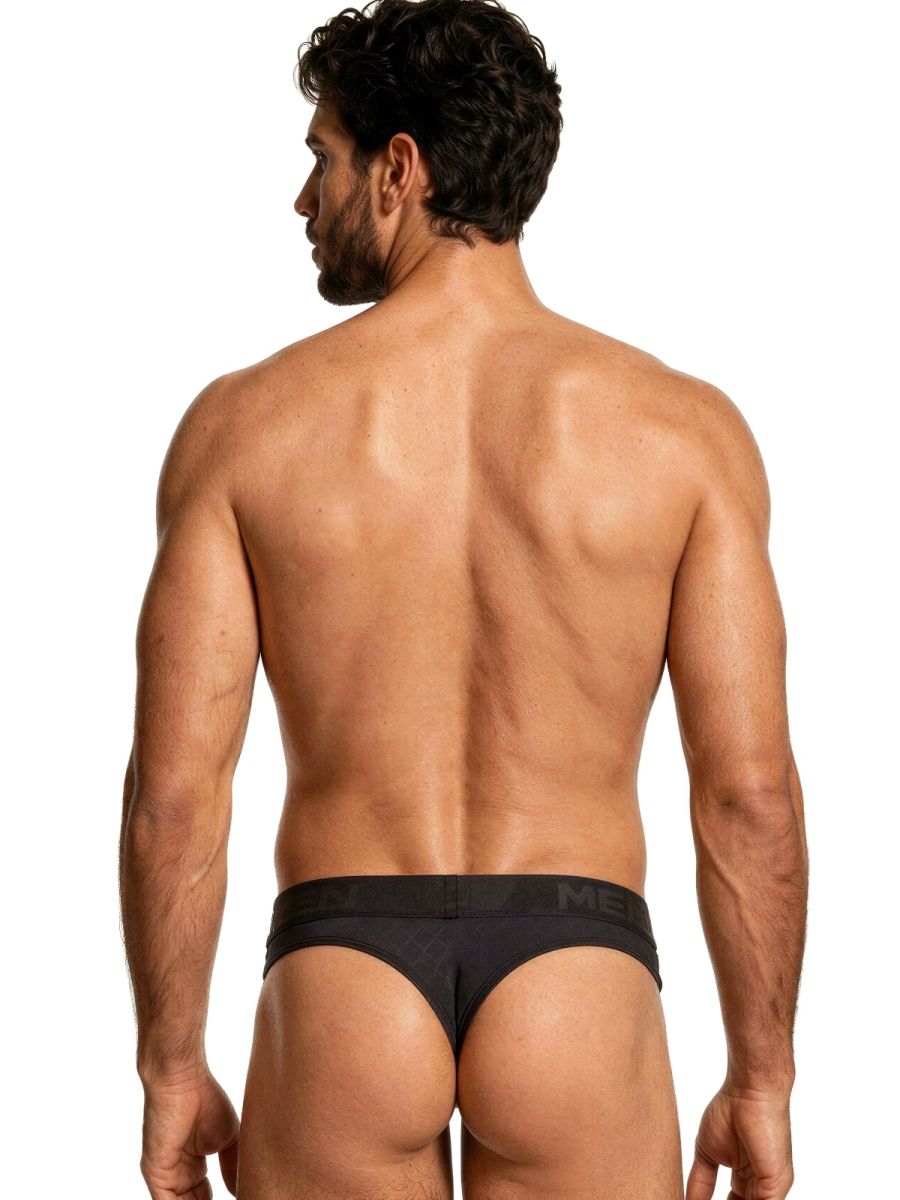 Xtremen Sleek Microfiber Comfort Thongs - Black