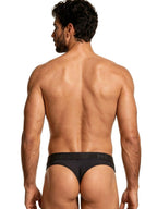 Xtremen Sleek Microfiber Comfort Thongs - Black