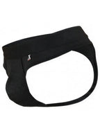 Xtremen Sleek Microfiber Comfort Thongs - Black