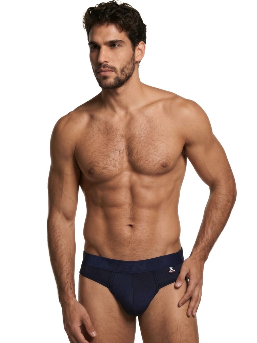 Xtremen Sleek Microfiber Comfort Thongs - Dark Blue