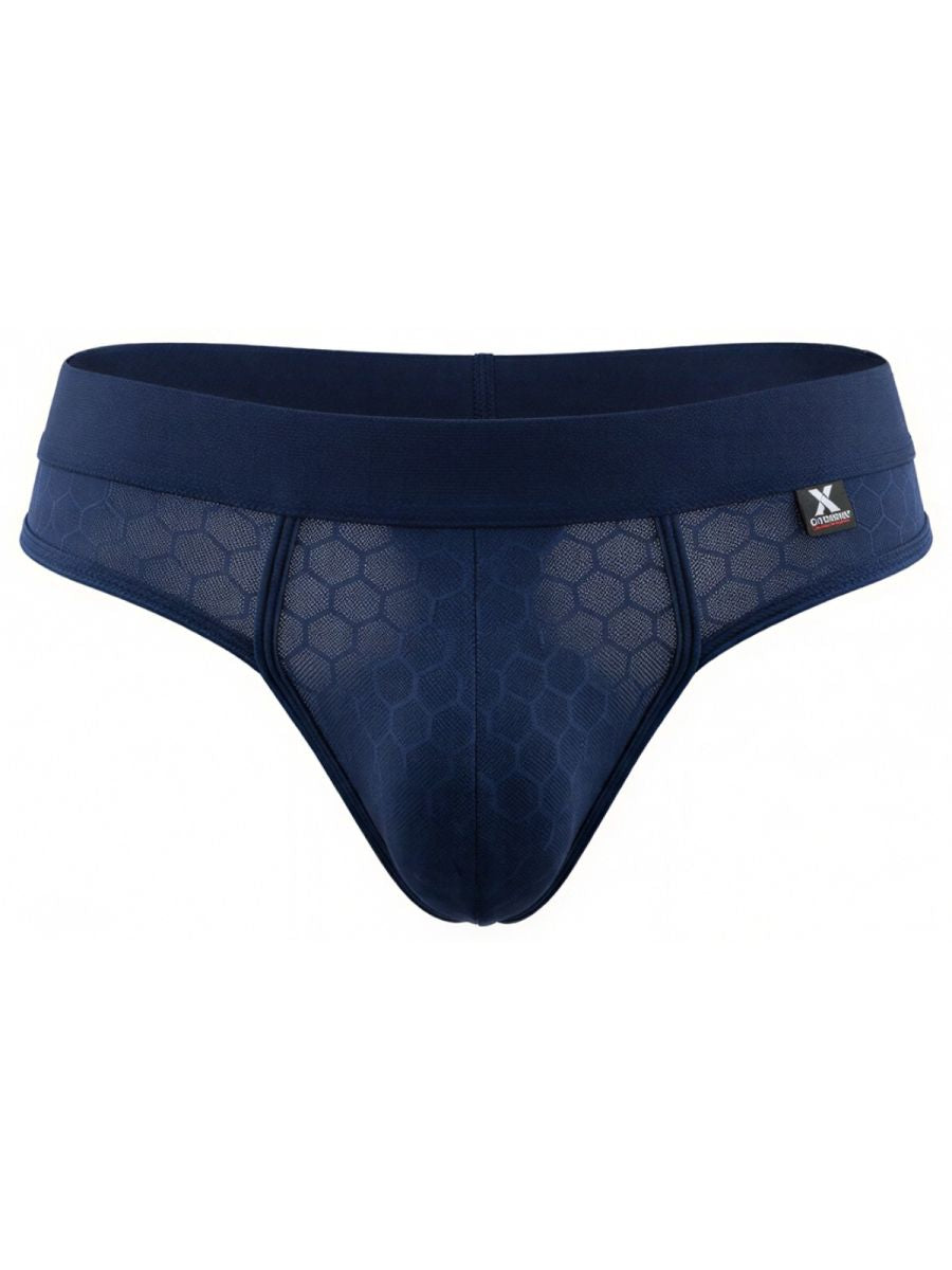 Xtremen Sleek Microfiber Comfort Thongs - Dark Blue