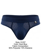 Xtremen Sleek Microfiber Comfort Thongs - Dark Blue