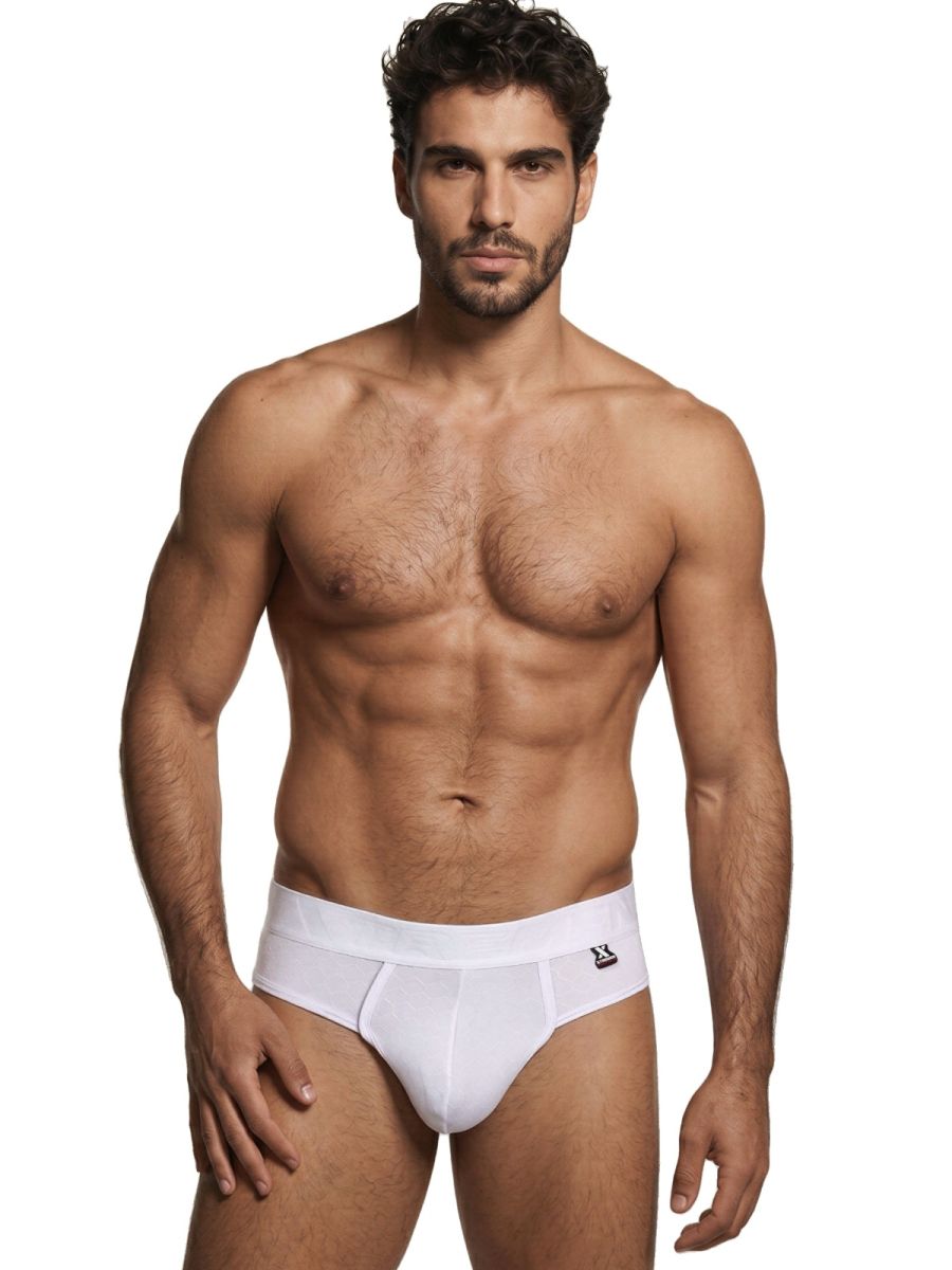 Xtremen Sleek Microfiber Comfort Thongs - White