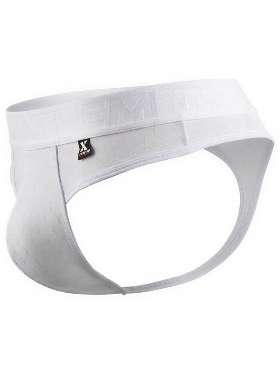 Xtremen Sleek Microfiber Comfort Thongs - White