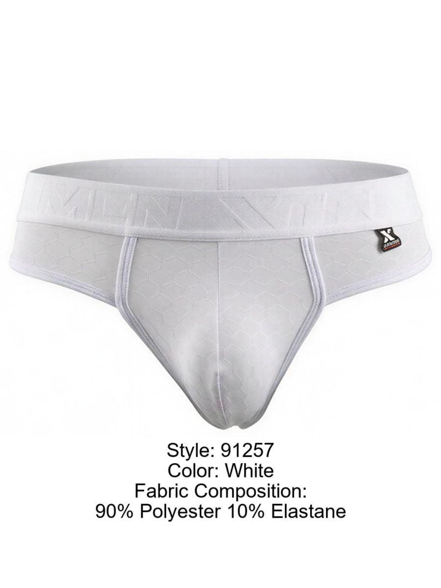 Xtremen Sleek Microfiber Comfort Thongs - White