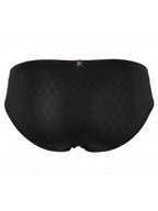 Xtremen Sleek Microfiber Honeycomb Briefs - Black