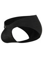 Xtremen Sleek Microfiber Honeycomb Briefs - Black