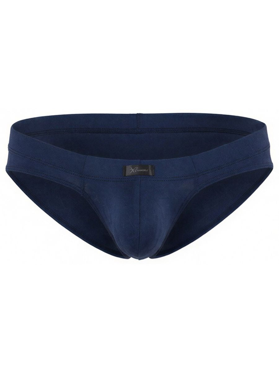Xtremen Sleek Microfiber Briefs - Dark Blue
