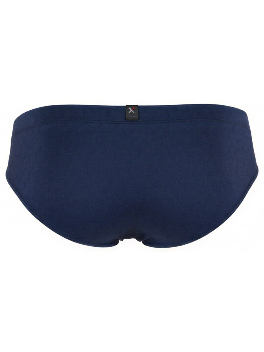 Xtremen Sleek Microfiber Briefs - Dark Blue