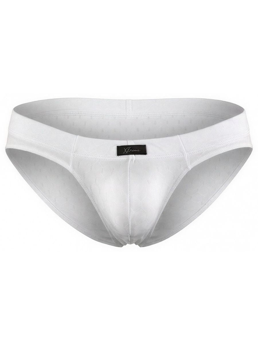 Xtremen Sleek Microfiber Briefs - White