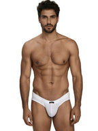 Xtremen Sleek Microfiber Briefs - White