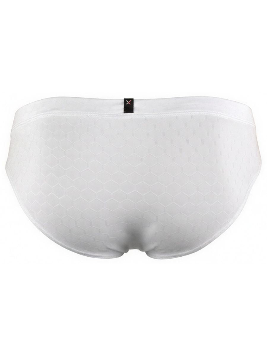 Xtremen Sleek Microfiber Briefs - White