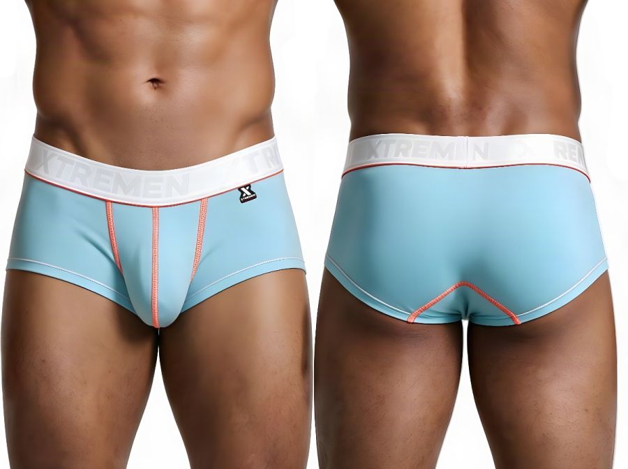 Xtremen Sleek Microfiber Trunks - Light Blue