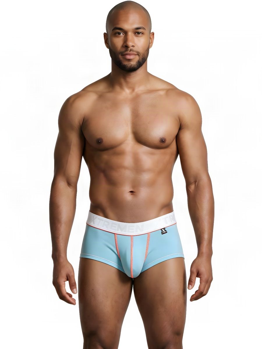 Xtremen Sleek Microfiber Trunks - Light Blue