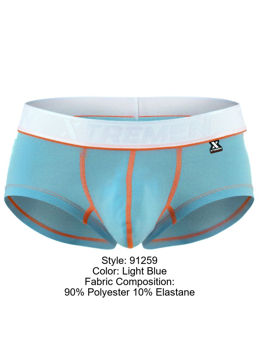 Xtremen Sleek Microfiber Trunks - Light Blue