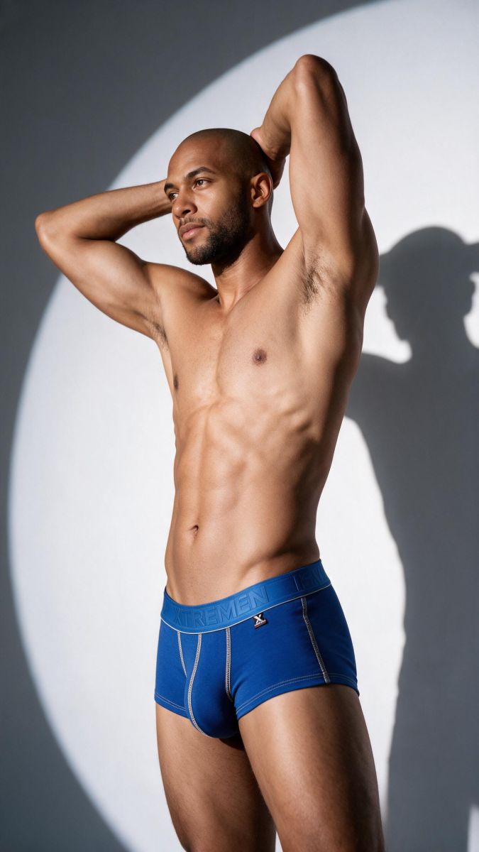 Xtremen Sleek Microfiber Trunks - Royal Blue