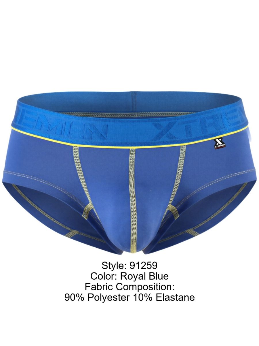 Xtremen Sleek Microfiber Trunks - Royal Blue