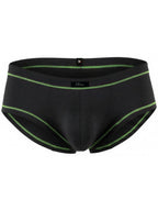 Xtremen Modern Athletic Microfiber Briefs - Black