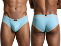 Xtremen Modern Athletic Microfiber Briefs - Light Blue