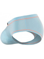 Xtremen Modern Athletic Microfiber Briefs - Light Blue