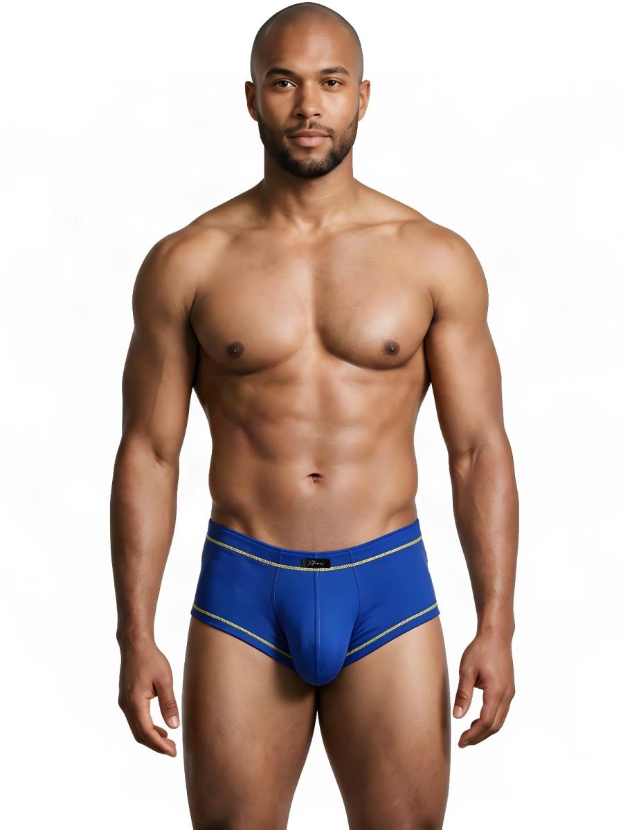 Xtremen Modern Athletic Microfiber Briefs - Royal Blue