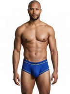 Xtremen Modern Athletic Microfiber Briefs - Royal Blue