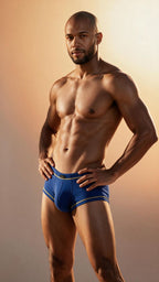 Xtremen Modern Athletic Microfiber Briefs - Royal Blue