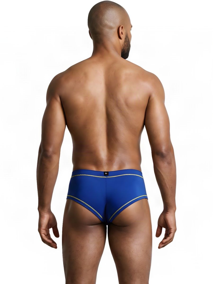 Xtremen Modern Athletic Microfiber Briefs - Royal Blue